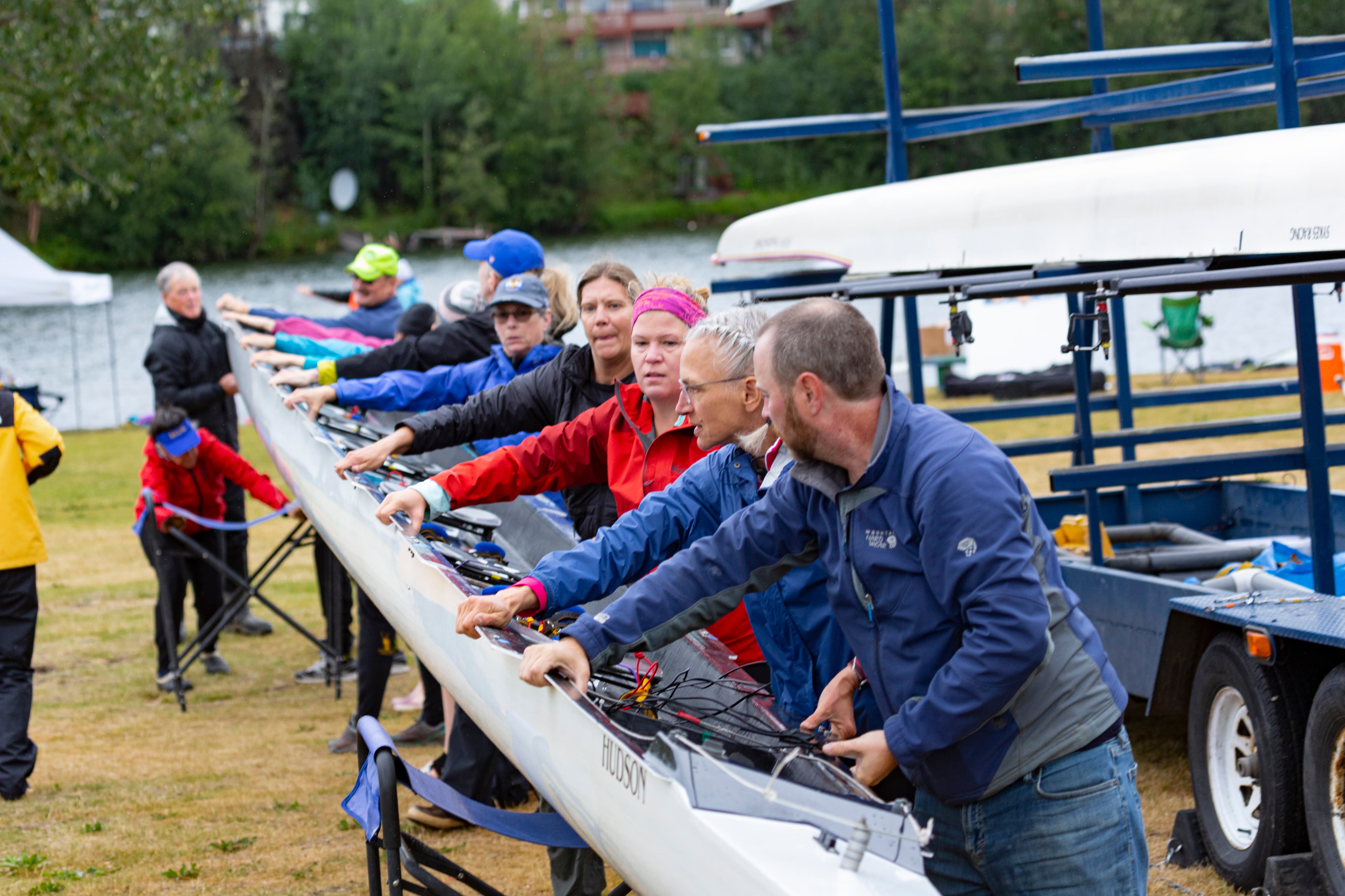Moose Nugget Regatta — boat racing on an Alaskan waterway