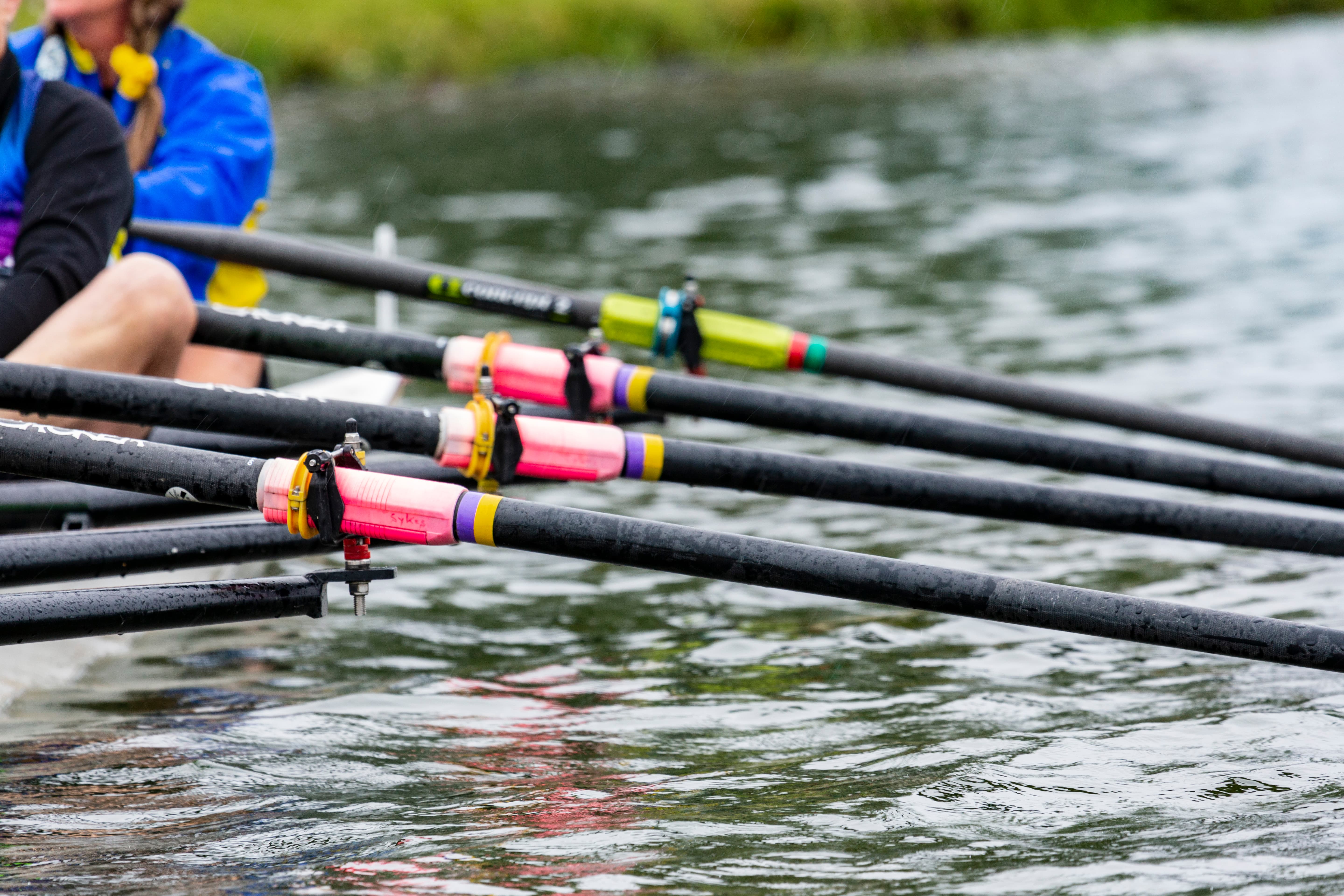 Moose Nugget Regatta competitors in tight formation during the race