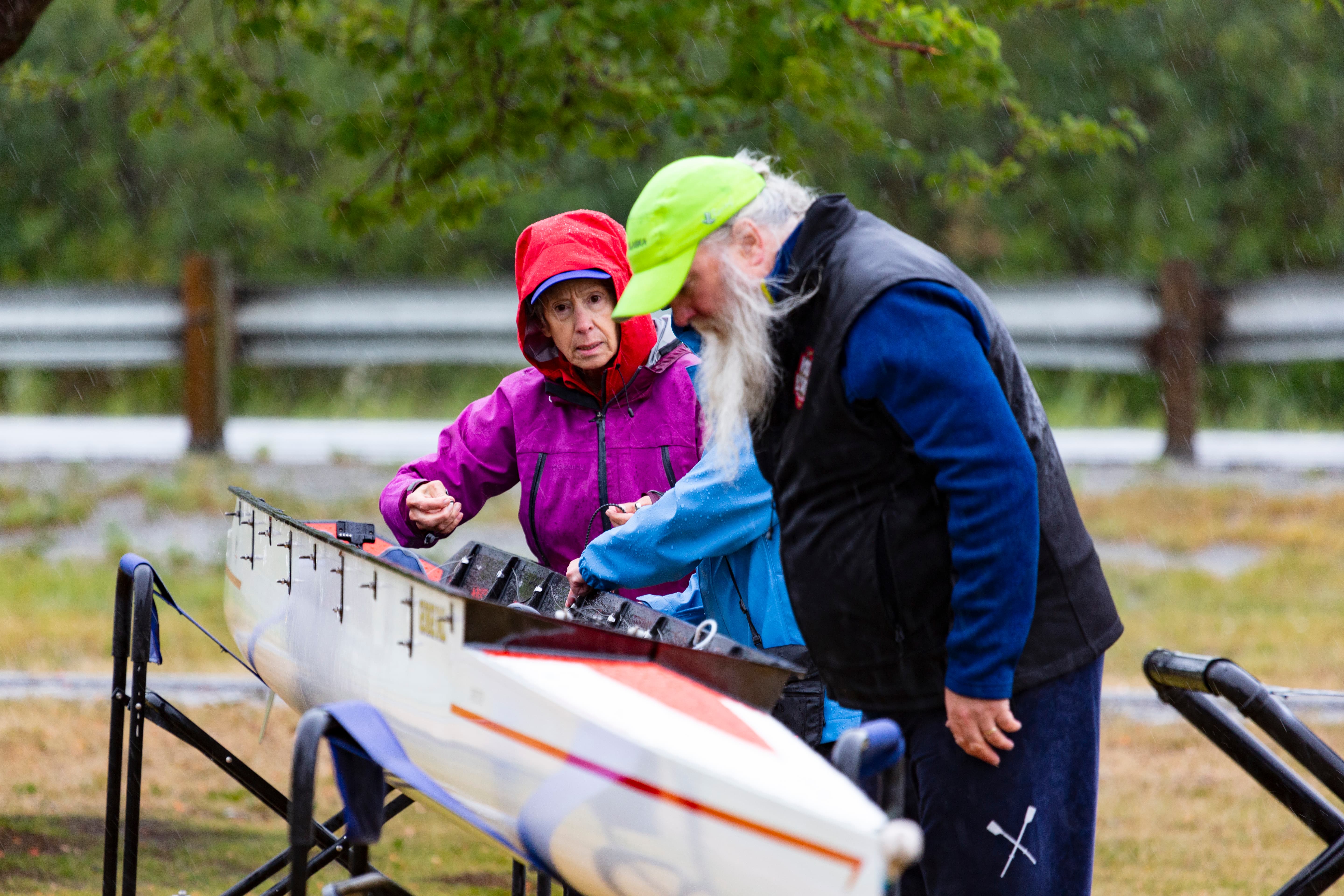 Moose Nugget Regatta — the final stretch, competitors digging deep to the finish