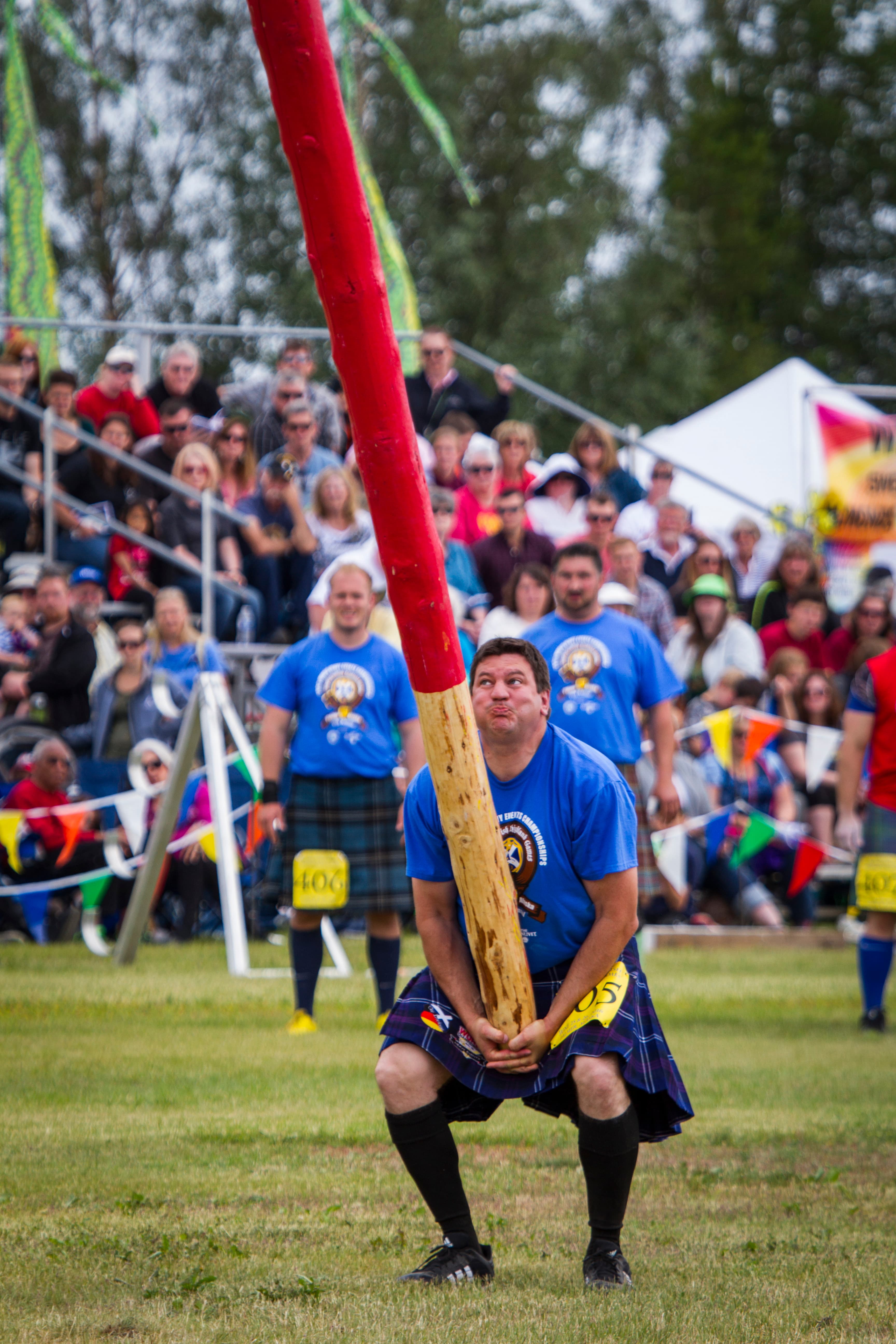 Highland Games — crowds and competitors celebrate Scottish heritage with athletic feats
